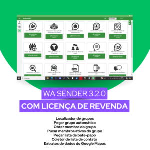 WaSender 3.2.0 Versão com Revenda - 2024